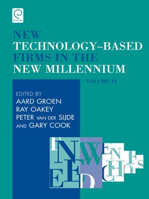 cover image of New Technology-Based Firms in the New Millennium, Volume 9
